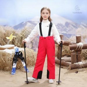 Pantalon de ski enfants MountainFit, flexible et chaud