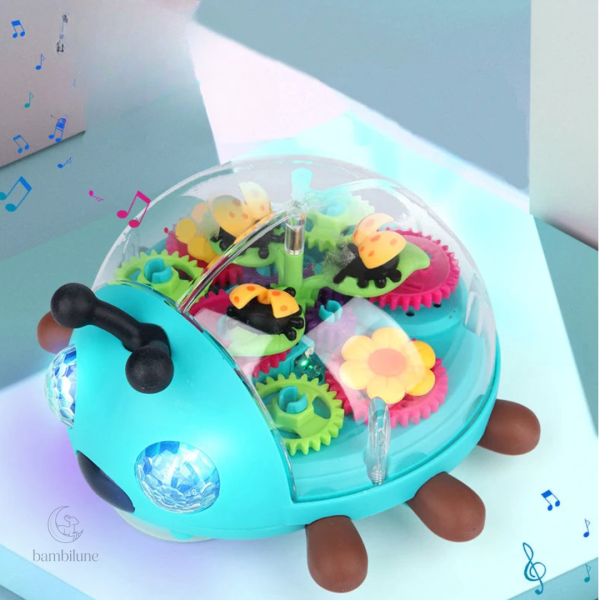 Jouet coccinelle mécanique pour le développement moteur