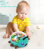Coccinelle musicale pour stimuler la motricité des bébés