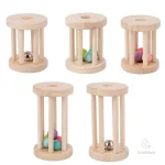 Music Rattle – Hochets en bois adaptés aux tout-petits