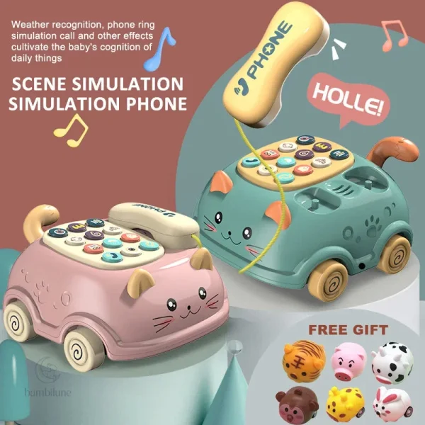 Téléphone piano musical pour bébé