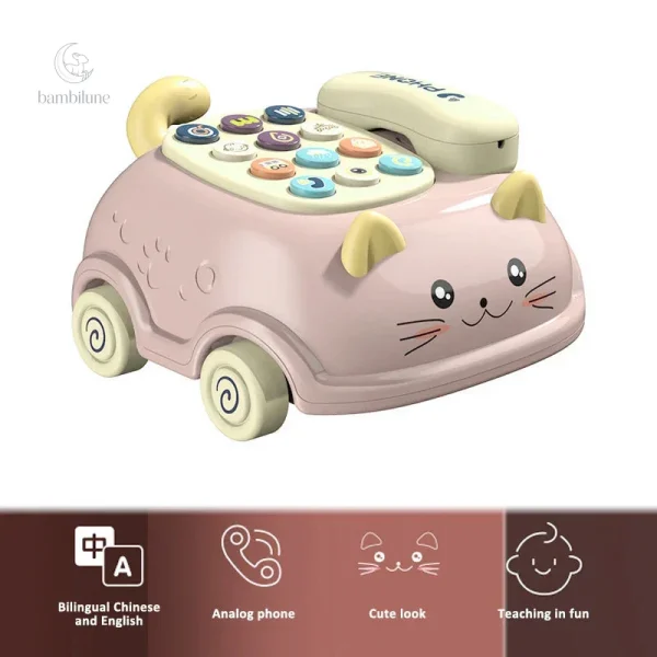 Téléphone pour enfants de 2 à 3 ans