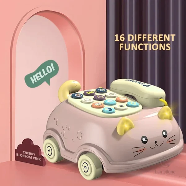 Jouet musical coloré pour apprendre en s'amusant