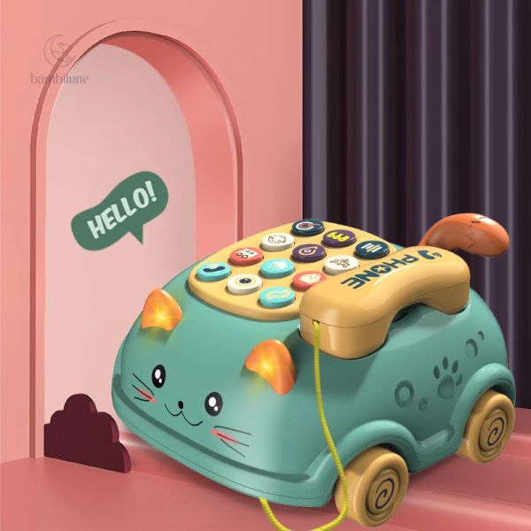 Jouet en forme de téléphone pour jeu créatif