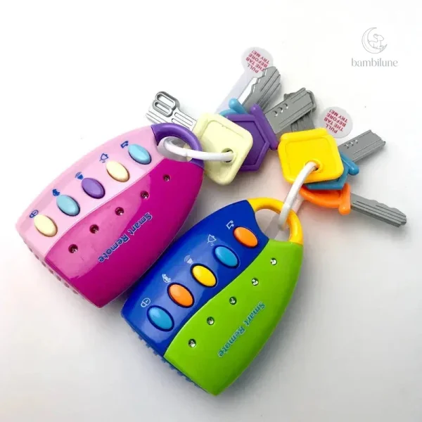 Clés de voiture musicales - Jouet bébé 0-1 an
