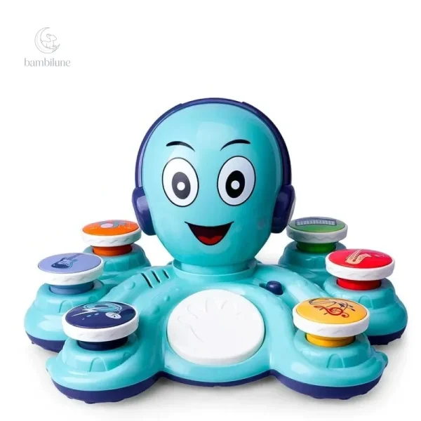 Musical Octo - Jouet d'activité pieuvre musicale
