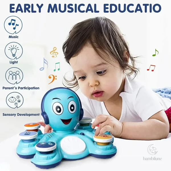 Jouet d'activité interactif avec sons joyeux
