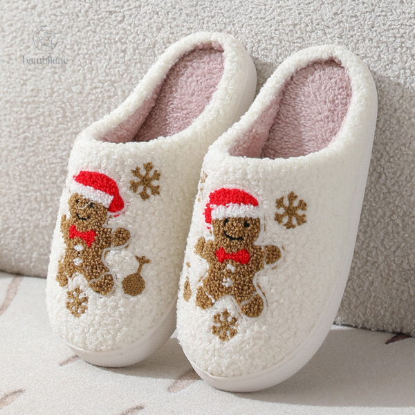 Chaussons d'automne et d'hiver à motifs pour enfants
