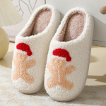 Chaussons festifs pour garder les pieds au chaud