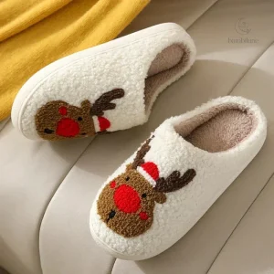 Confortables chaussons de Noël pour les tout-petits