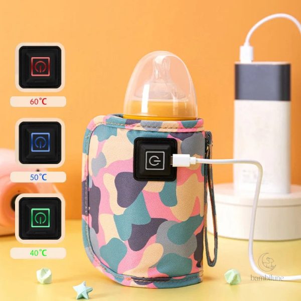 Pratique chauffe-biberon portable pour nourrissons