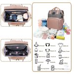 Sac à langer Nuvella Baby, parfait pour les sorties en famille