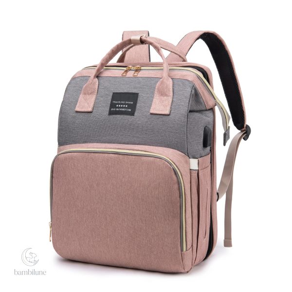 Sac à langer Nuvella Baby avec lit pliable pour bébé