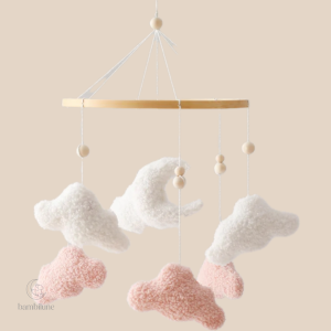 Mobile Nuvio Calme et ambiance pour bébé avec nuages