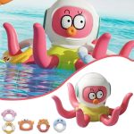 Lanceur d'anneaux Octopus pour le plaisir aquatique des enfants