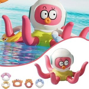 Lanceur d'anneaux Octopus pour le plaisir aquatique des enfants