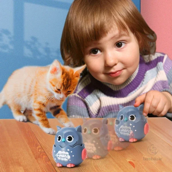 Jouet éducatif hibou pour le développement précoce