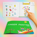 Peinture au doigt pour moments d'art en famille