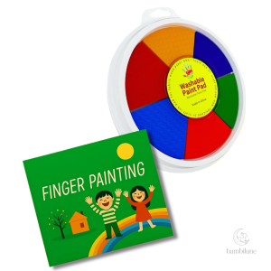 Peinture au doigt ludique pour enfants de 3 à 4 ans