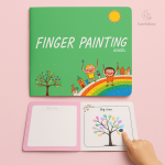 Peinture tactile pour éveiller l'imagination des enfants