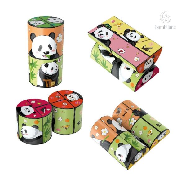 Cube de puzzle coloré pour enfants de 4 à 5 ans