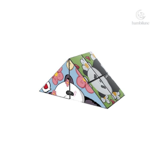Puzzle amusant pour apprendre en jouant avec un panda