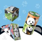 Puzzle en cube pour développer la motricité fine des tout-petits