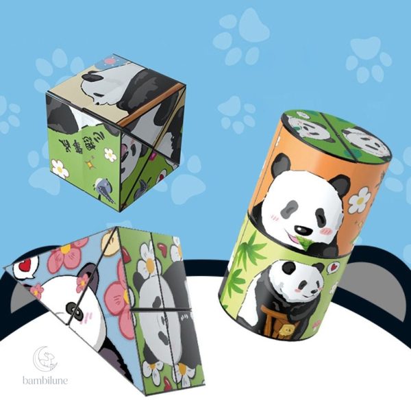 Puzzle en cube pour développer la motricité fine des tout-petits