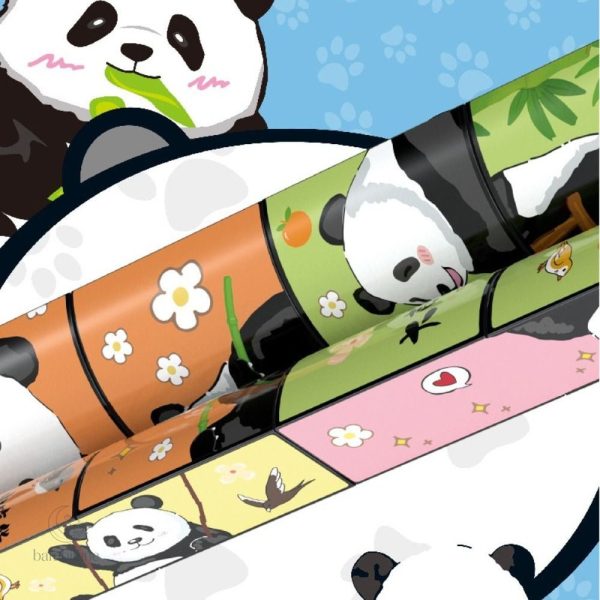 Jouet en bois éducatif avec thème de panda