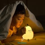 Lampes d'ambiance pour bébés, veilleuse poire originale