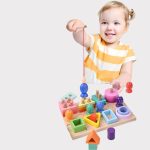Activité de jeu de pêche adaptée aux jeunes enfants
