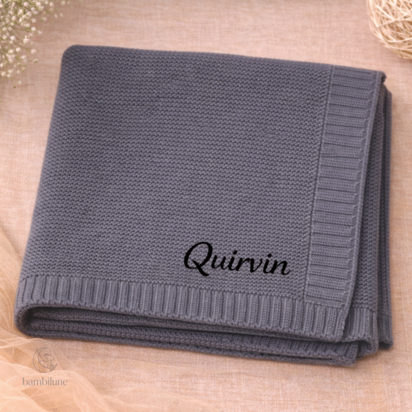 Couverture en coton personnalisée pour bébé - vue 6