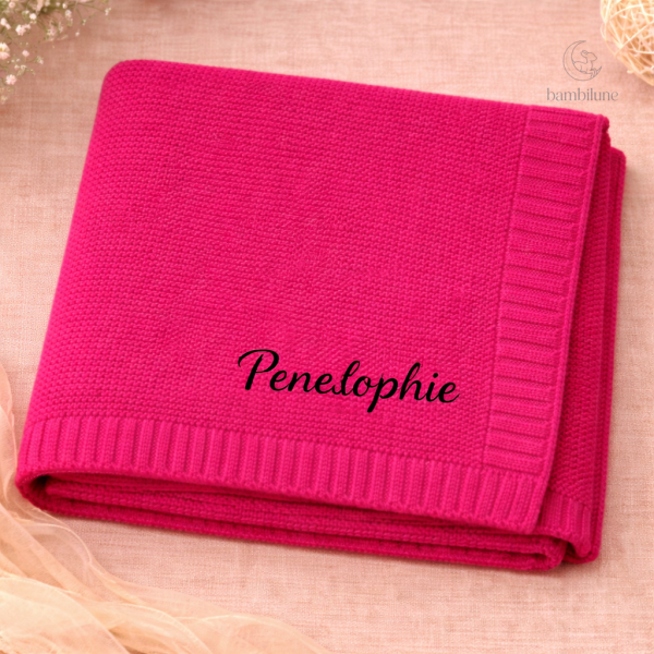 Couverture en coton personnalisée pour bébé - vue 13