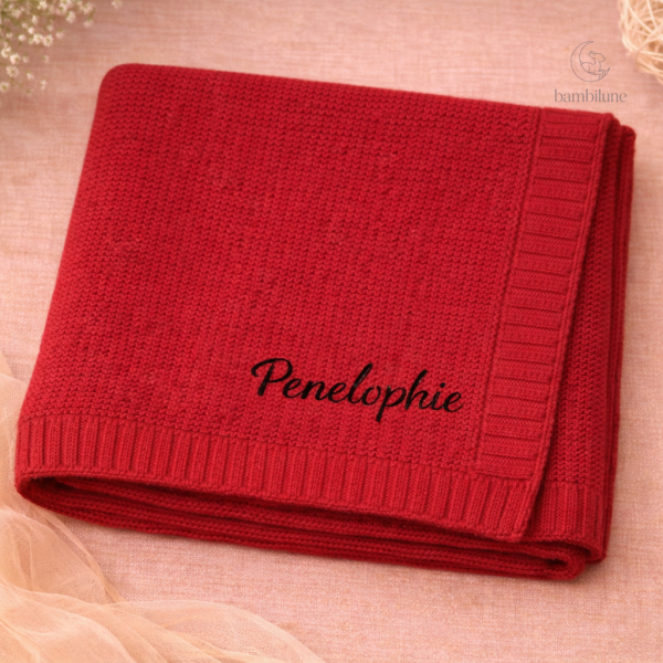 Couverture en coton personnalisée pour bébé - vue 16