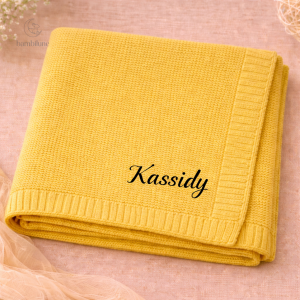 Couverture en coton personnalisée pour bébé - vue 17