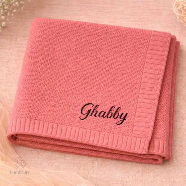 Couverture en coton personnalisée pour bébé - vue 19