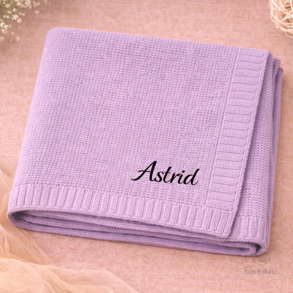 Couverture en coton personnalisée pour bébé - vue 21