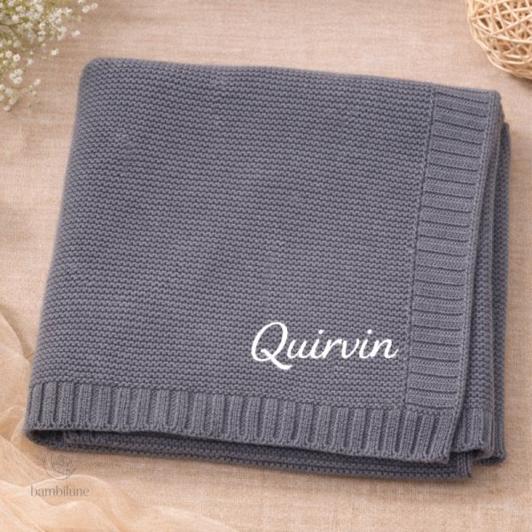 Cadeau de naissance : couverture douce et unique