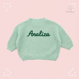 Sweater bébé unique avec prénom