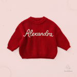 Pull doux pour nouveau-né personnalisé