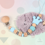 Attache-sucette tendance et fonctionnelle pour jeunes enfants