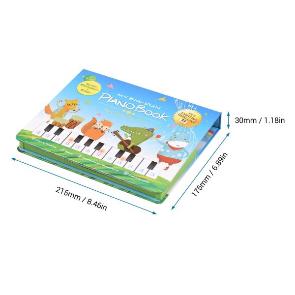 Livre de piano adapté pour les jeunes enfants