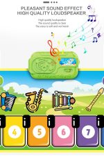 Tapis interactif pour jeux musicaux en famille