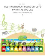Piano mat coloré pour explorer la musique en s'amusant