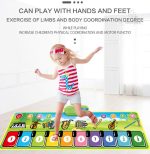 Jouet éducatif : tapis de musique interactif