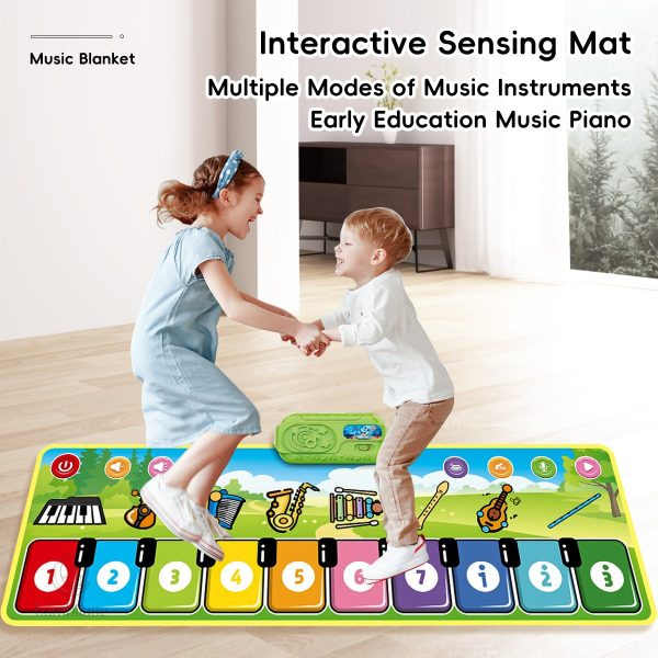 Piano géant à toucher pour les petits musiciens
