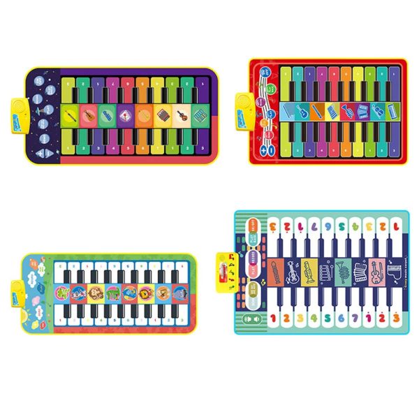 Musique et jeux : tapis pour enfants de 3 à 4 ans