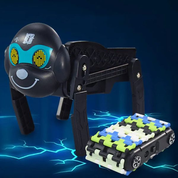 Piste de voiture ludique pour robots et animaux