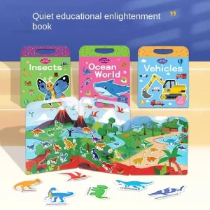 Livre Play & Do pour enfants de 3 à 4 ans