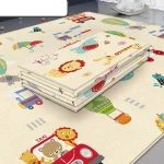 Tapis de jeu pliable - Univers de jeu coloré